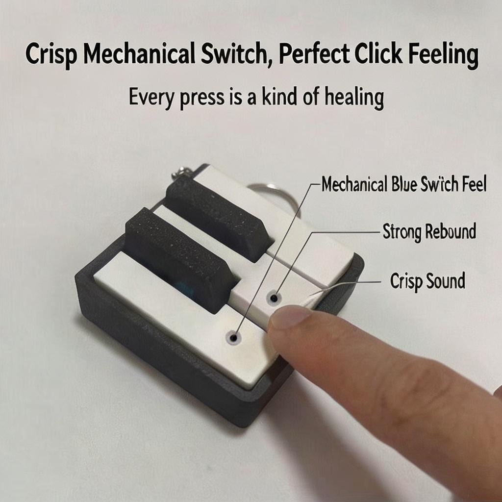 3D Printing Keyboard - Fun 3D Printed Piano Keyboard Clicker