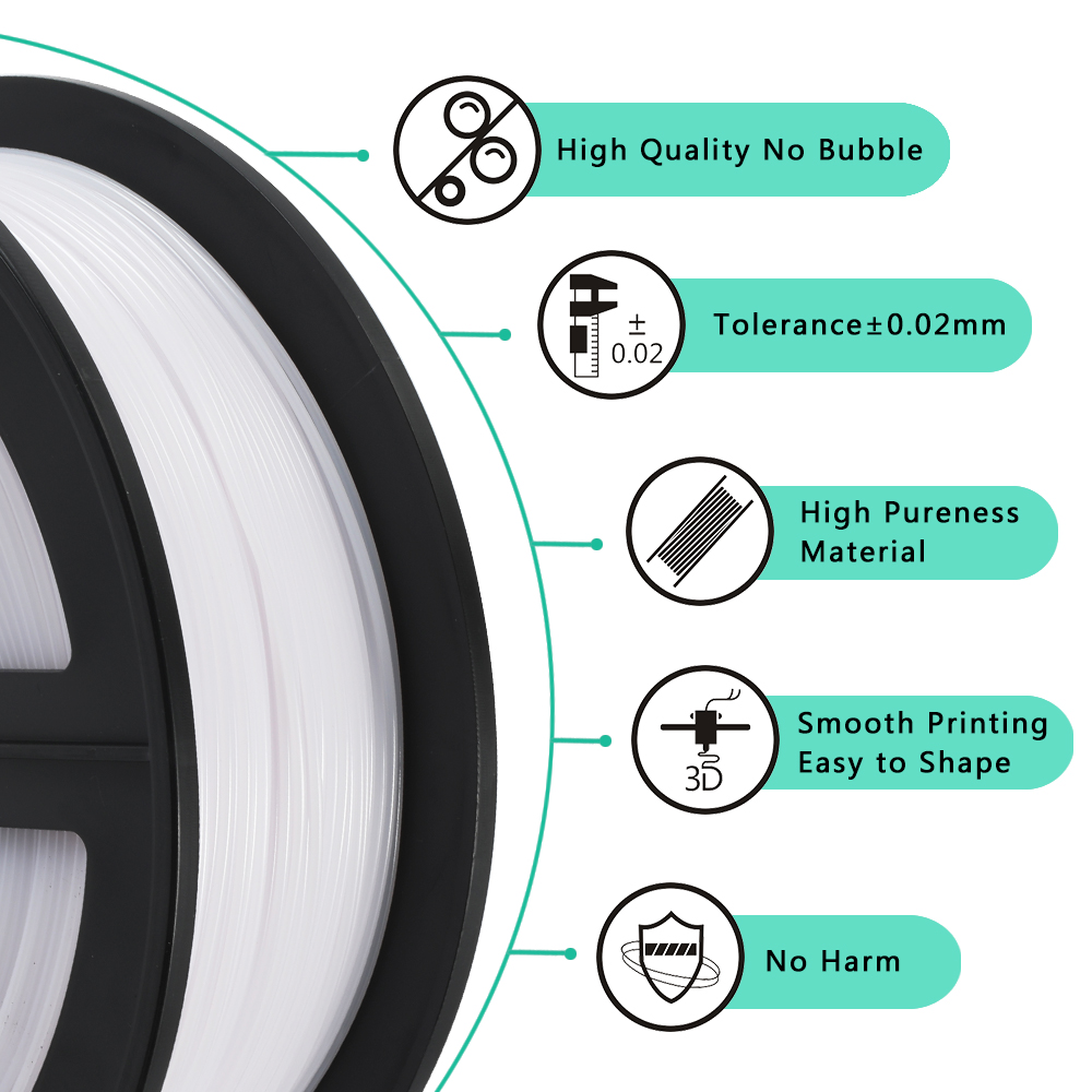 SUNLU 10KG 3D Filament PETG Fi - 3D Printing Nylon ulasan dan harga
