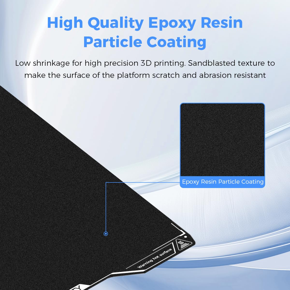 Creality Hi Epoxy Resin Build  - 3D Printer Bed Spring ulasan dan harga