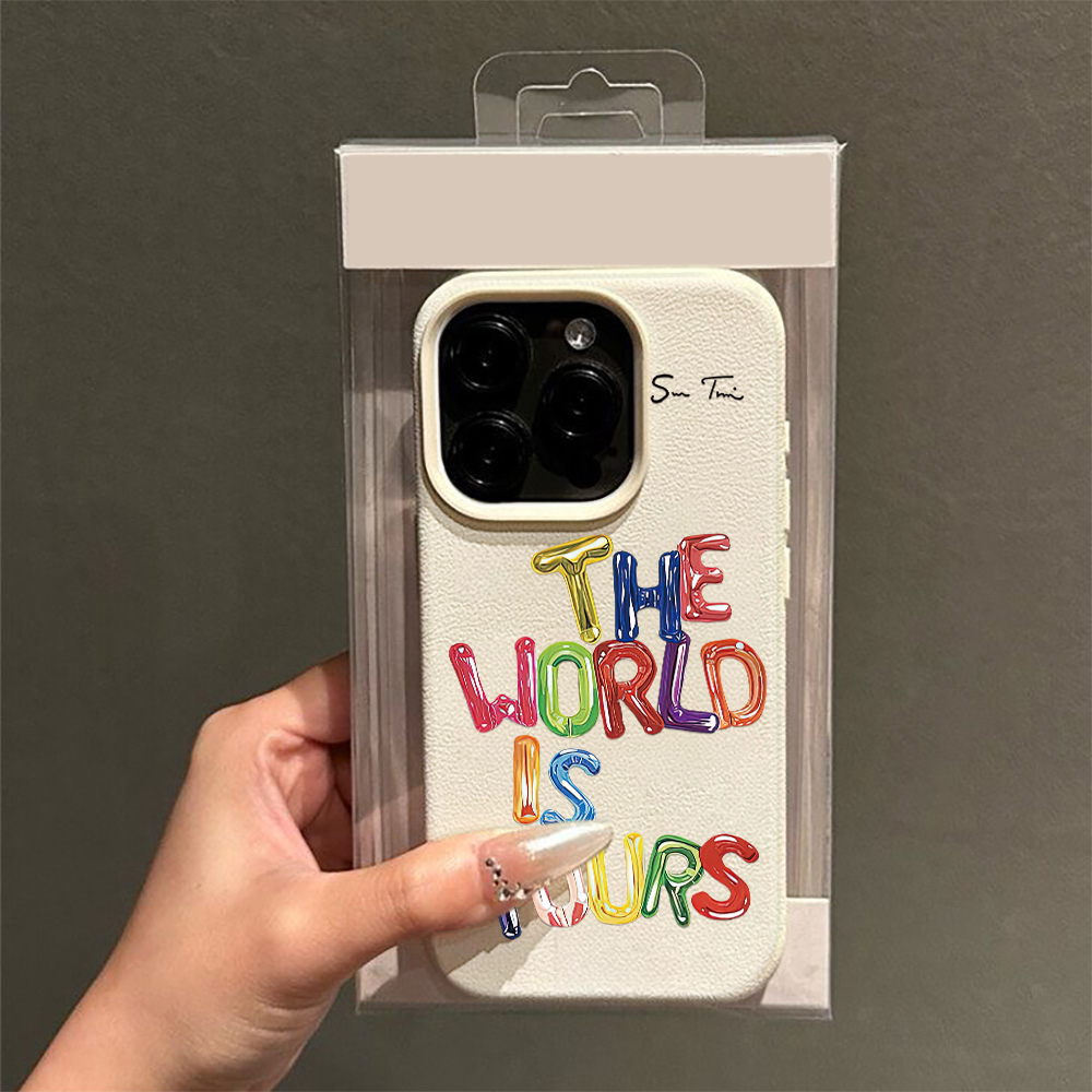 World Is Yours Text Art Print  - 3D Printing Quote ulasan dan harga