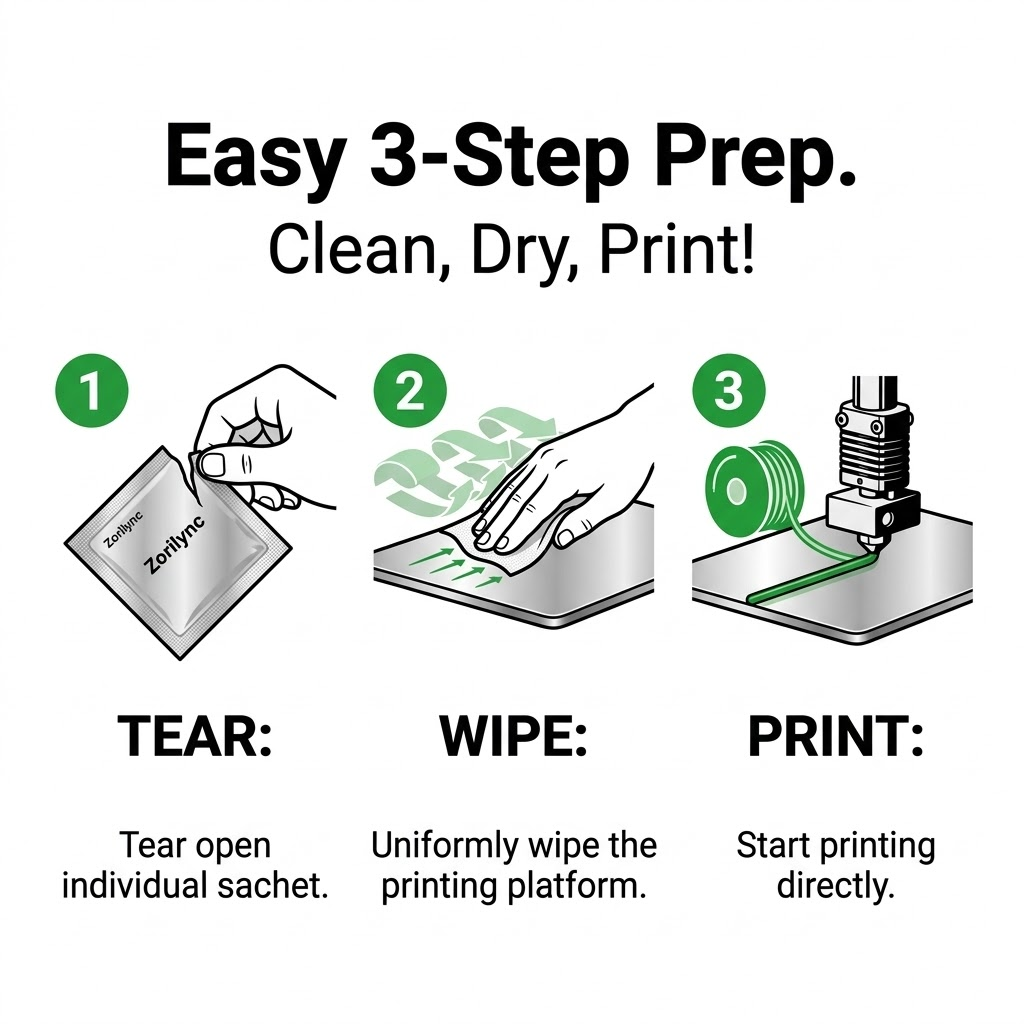 3D Printer Bed Cleaning Wipes  - 3D Printer Bed Spring ulasan dan harga
