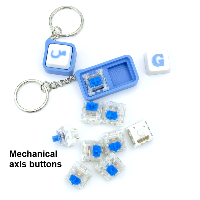 New Mechanical Switch Fidget T - 3D Printing Keyboard ulasan dan harga
