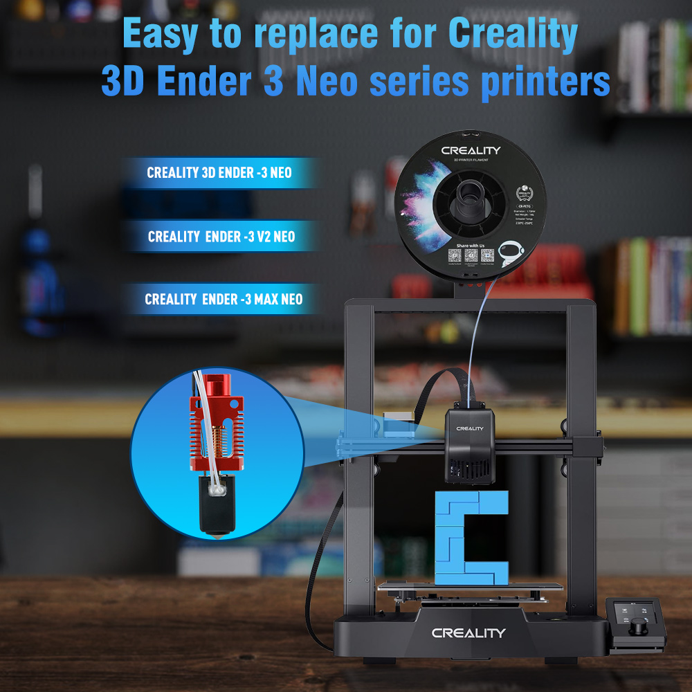 Hotend Kit For Creality Ender  - 3D Printing Lizard ulasan dan harga