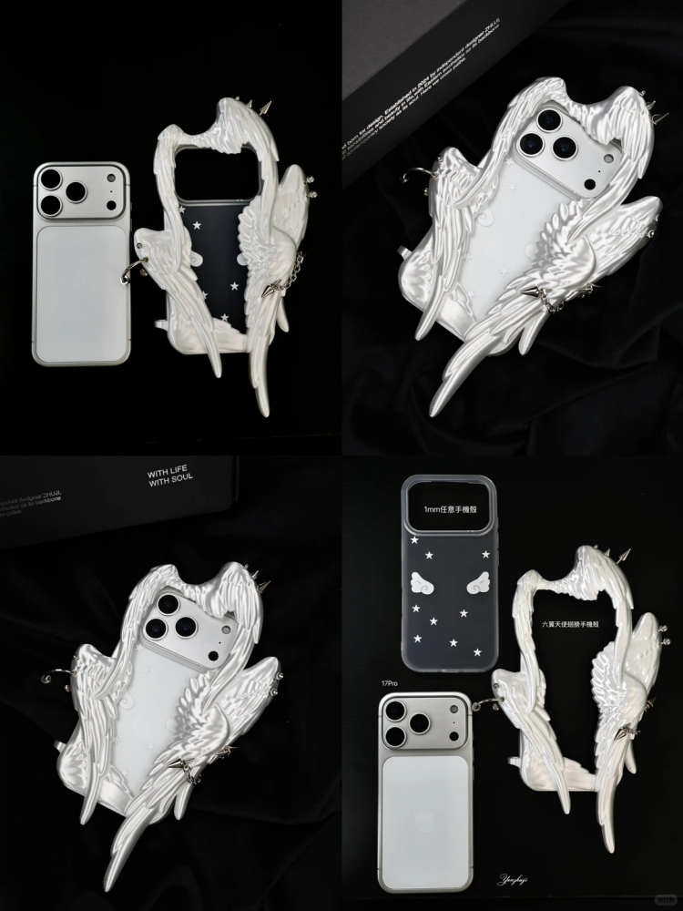 Original Y2k Six Winged Angel  - 3D Printing Case ulasan dan harga