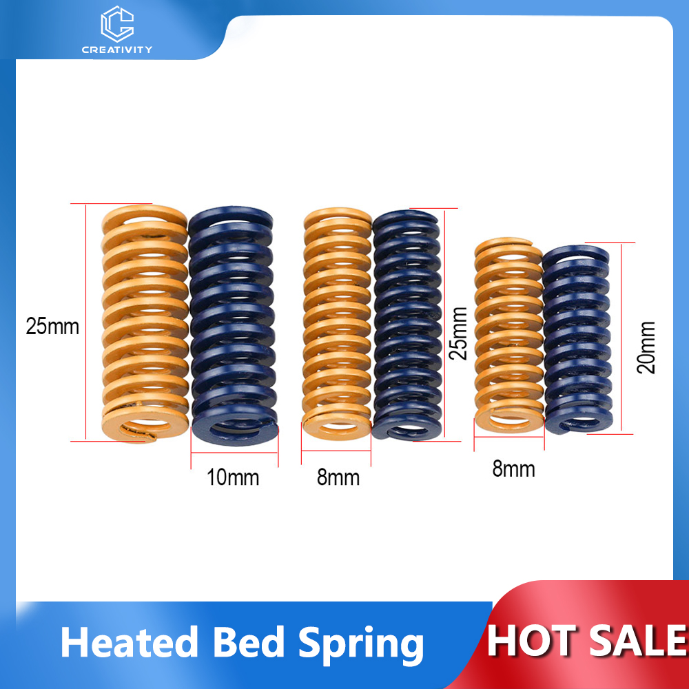 4/10PC 3D Printer Heated Bed S - 3D Printer Bed Spring ulasan dan harga