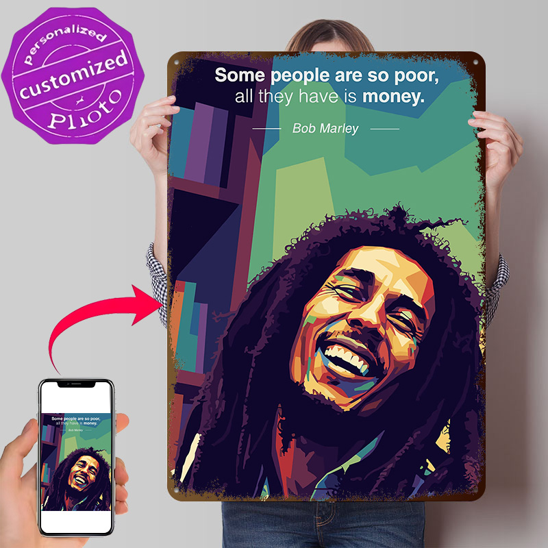 Bob Marley Quote Pop Art 3D Pr - 3D Printing Quote ulasan dan harga
