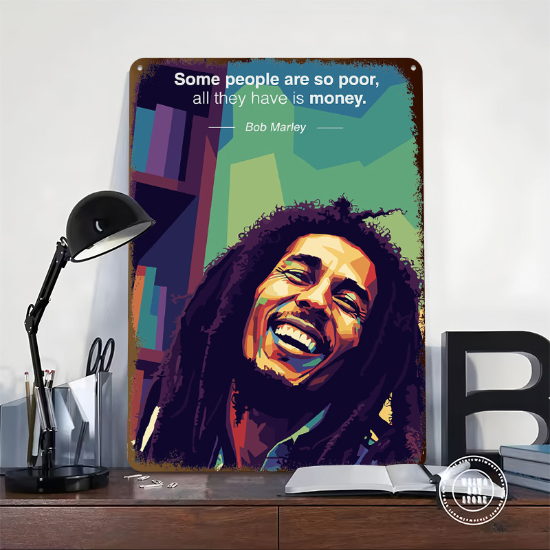 Bob Marley Quote Pop Art 3D Pr - 3D Printing Quote ulasan dan harga