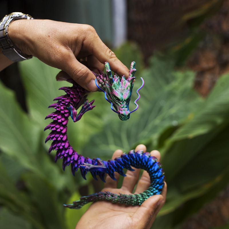3D Printing Dragon Model Craft - 3D Printing Household Items ulasan dan harga