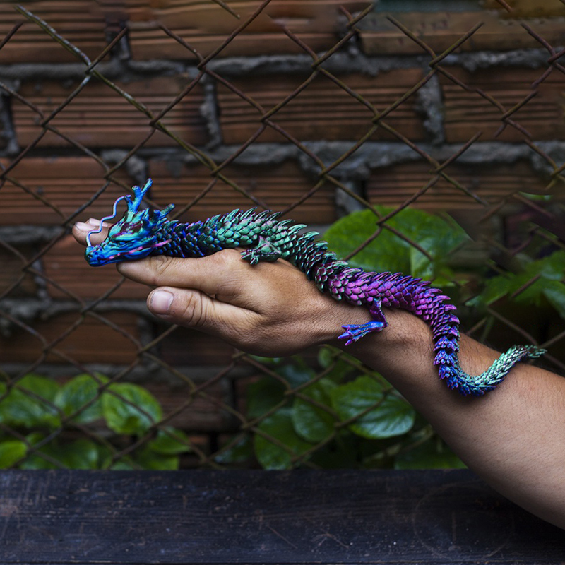 3D Printing Dragon Model Craft - 3D Printing Household Items ulasan dan harga