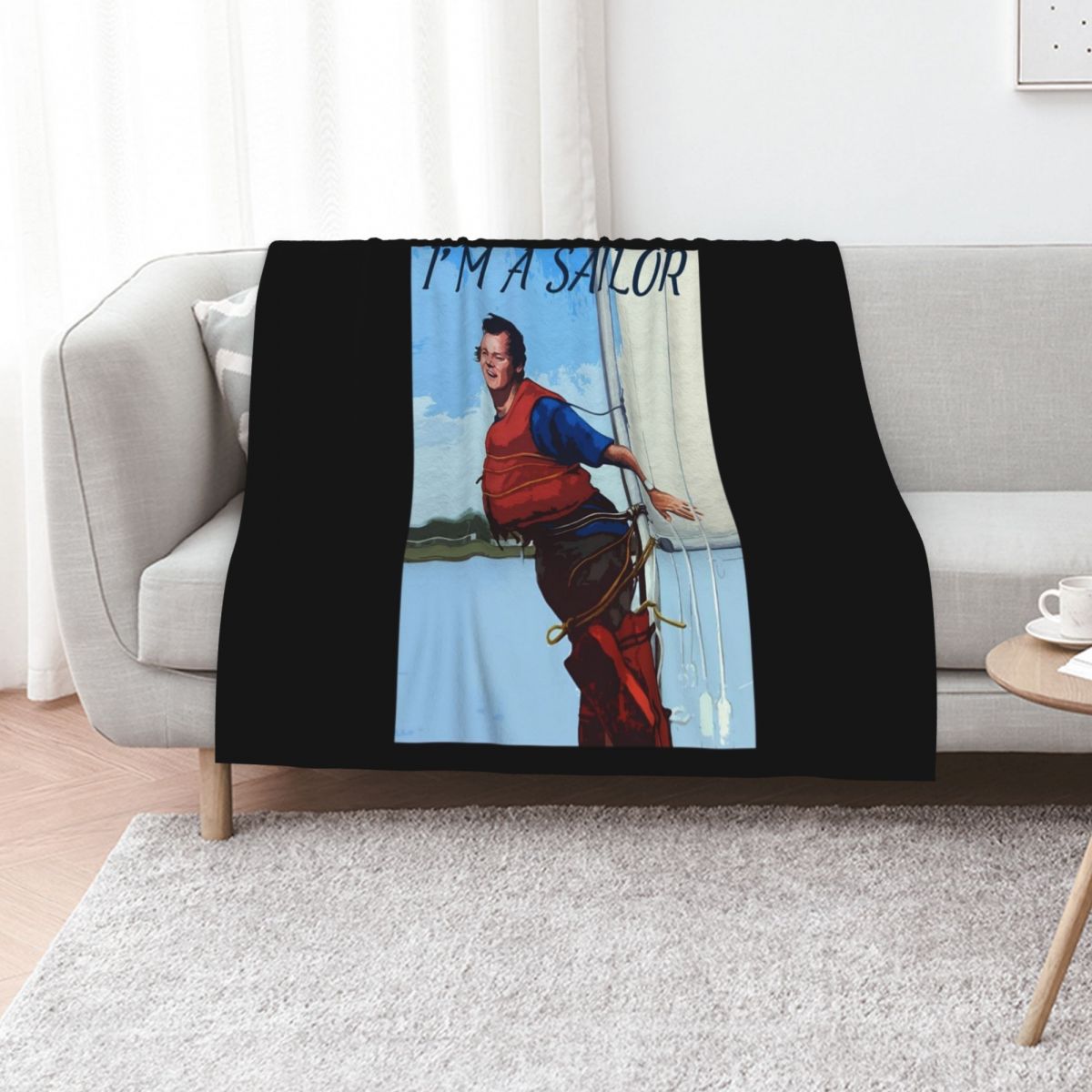 Im A Sailor Bob Quote \t Throw - 3D Printing Quote ulasan dan harga