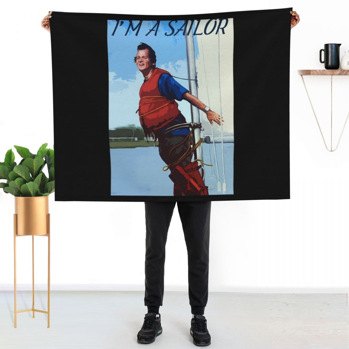 Im A Sailor Bob Quote \t Throw - 3D Printing Quote ulasan dan harga