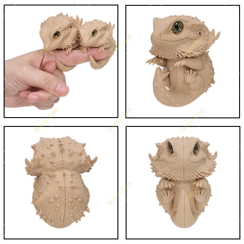 3D Printed Finger Lizard Figur - 3D Printing Lizard ulasan dan harga