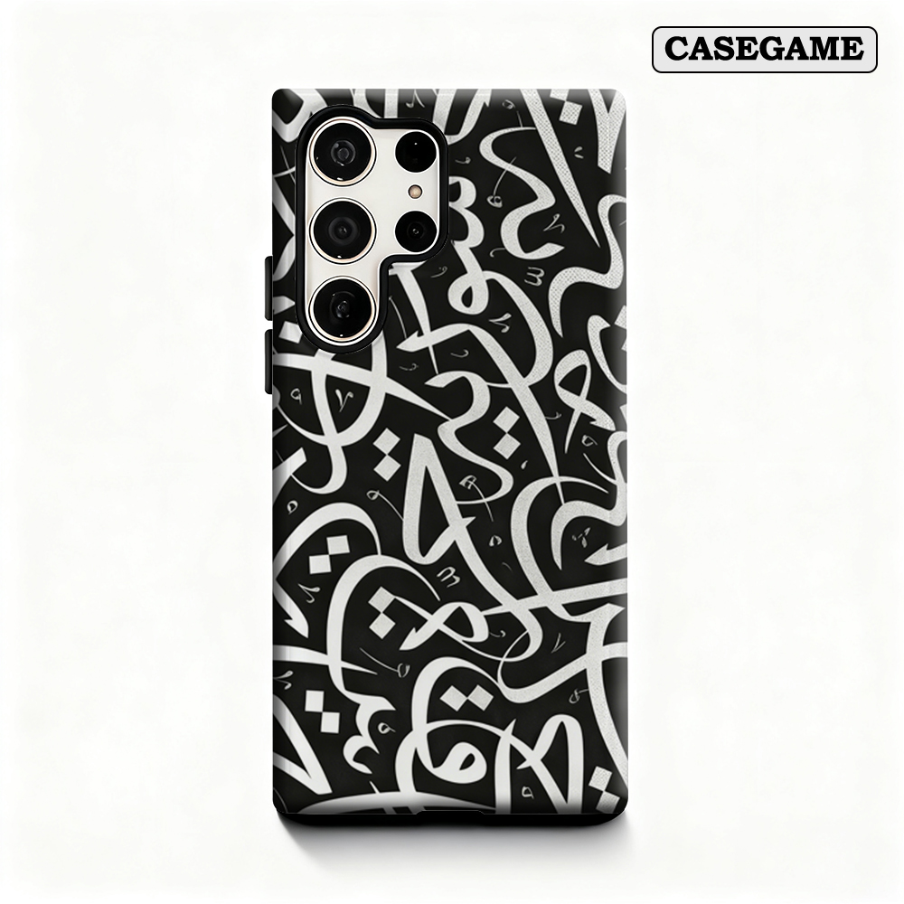Casegame Phone Case for Samsun - 3D Printing Quote ulasan dan harga