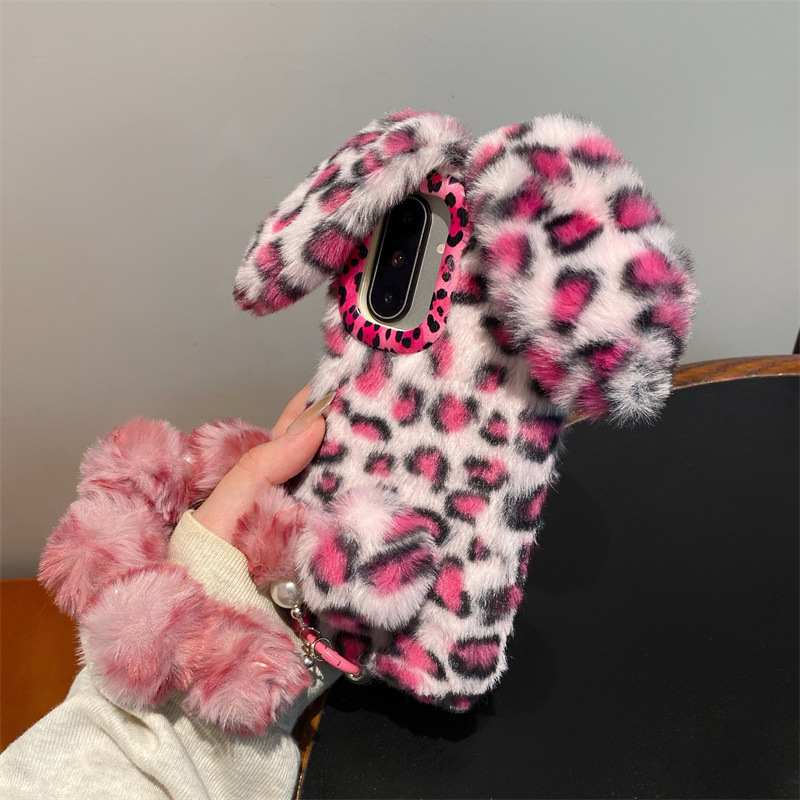 Luxury 3D Leopard Print Rabbit - 3D Printing Case ulasan dan harga