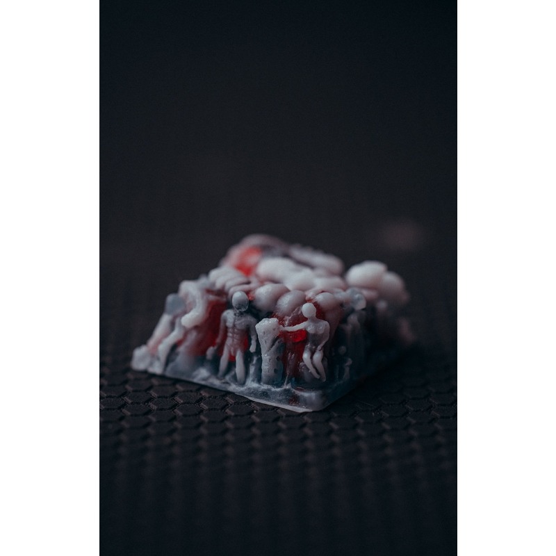 Gameboy Custom Skeleton Resin  - 3D Printing Keyboard ulasan dan harga