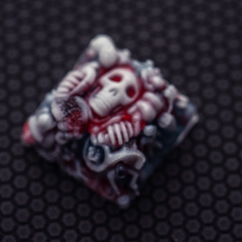 Gameboy Custom Skeleton Resin  - 3D Printing Keyboard ulasan dan harga