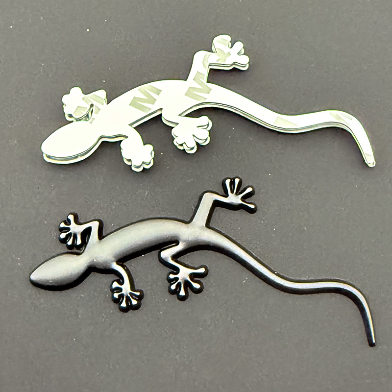 2pcs 3D Metal Lizard Gecko Bad - 3D Printing Lizard ulasan dan harga