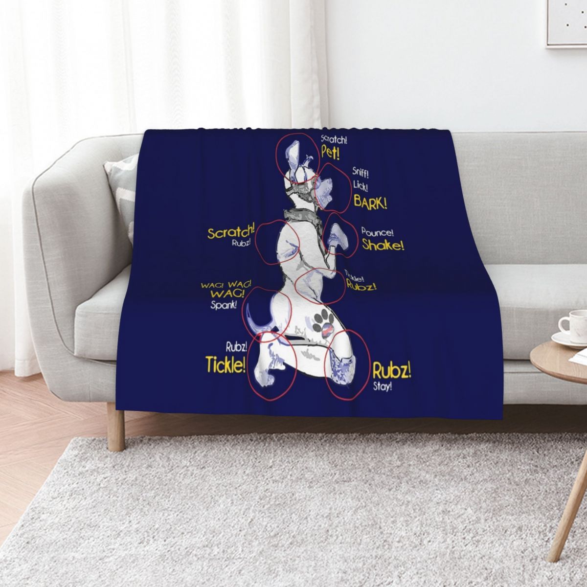 Human Puppy Play T-Shirt - Pup - 3D Printing Diagram ulasan dan harga