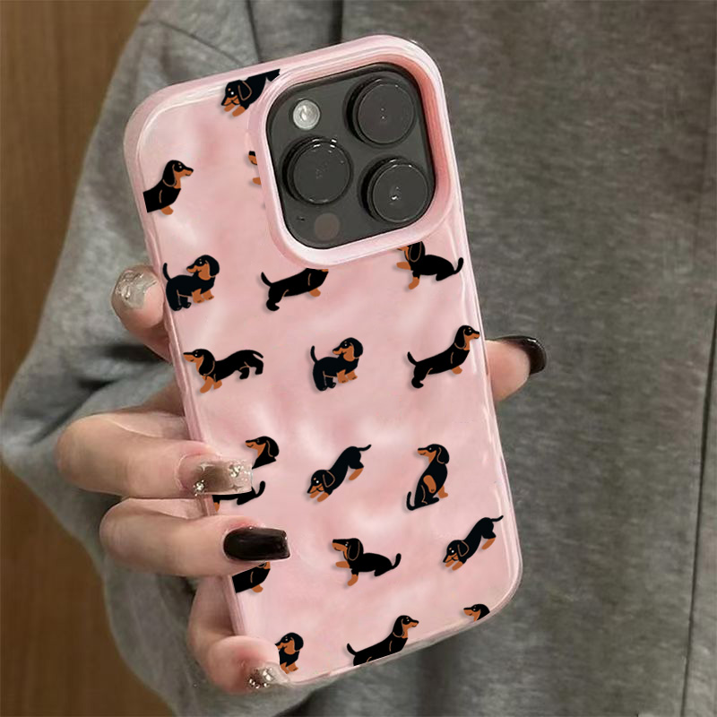 Dachshunds Pattern Soft Silico - 3D Printing Case ulasan dan harga