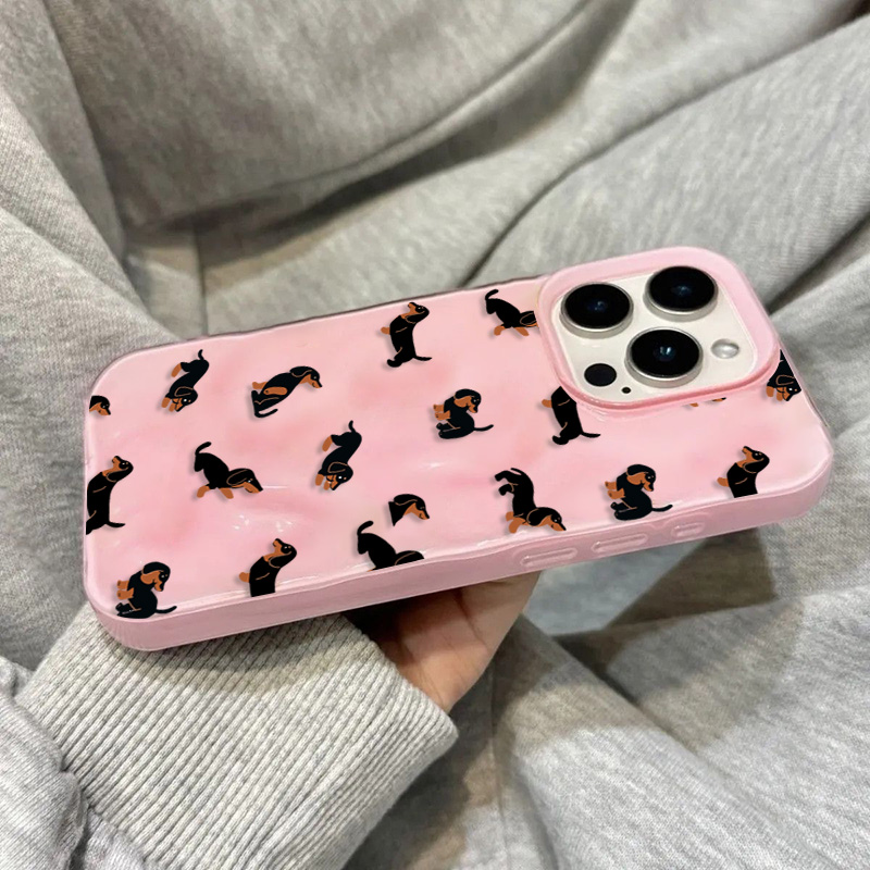 Dachshunds Pattern Soft Silico - 3D Printing Case ulasan dan harga