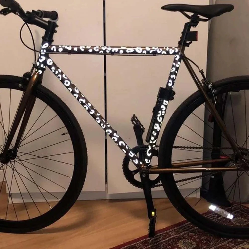 Leopard Print Sticker For Bike - 3D Printing Quote ulasan dan harga