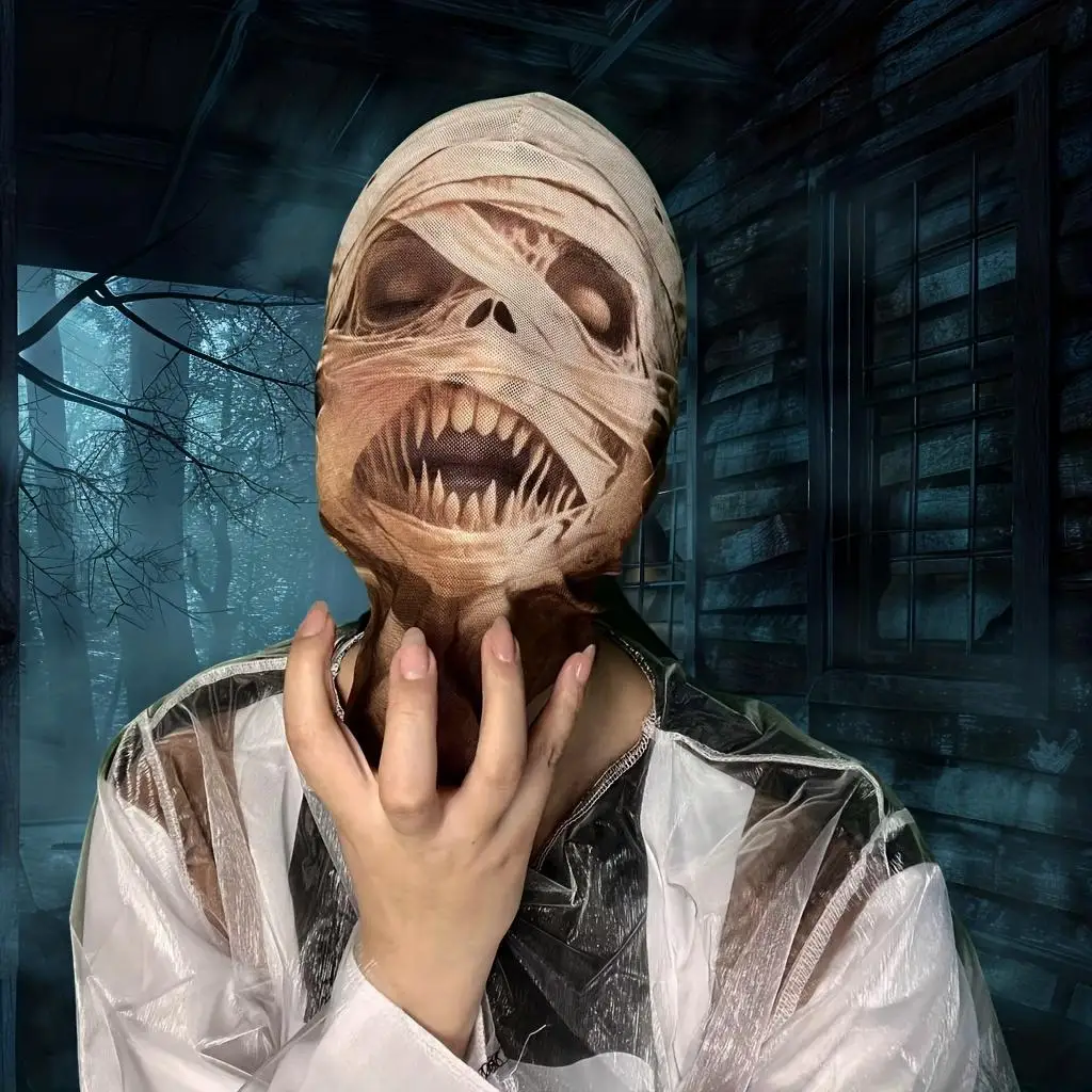3D Printed Mummy Rag Mask — Re - 3D Printing Nylon ulasan dan harga