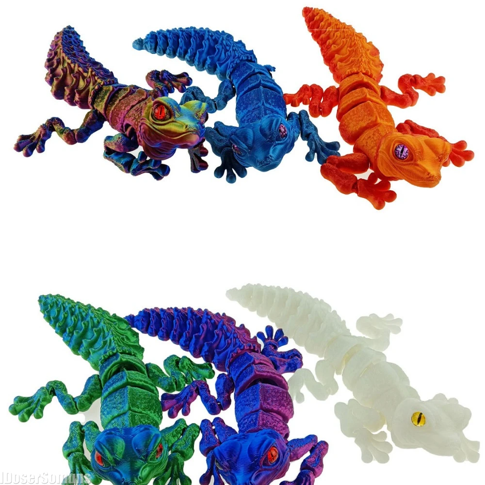 3D Printed Full Articulated Li - 3D Printing Lizard ulasan dan harga