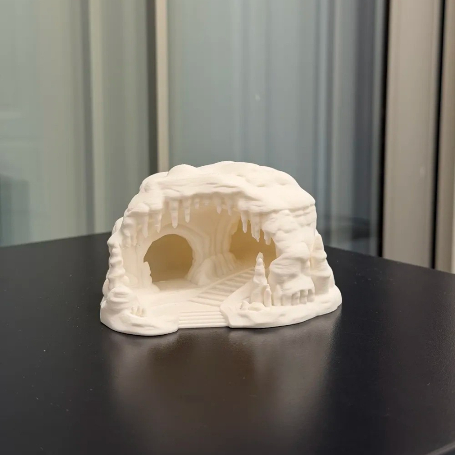 Ice Cave Reptile Hideout Terra - 3D Printing Lizard ulasan dan harga