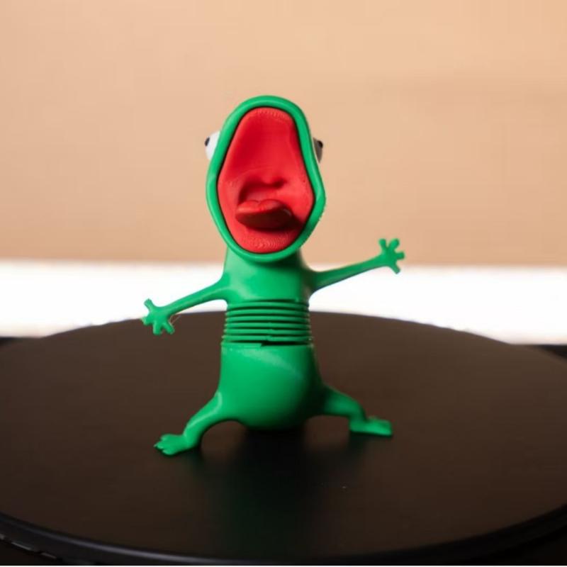 2026 New 3D Printed Cute Green - 3D Printing Lizard ulasan dan harga