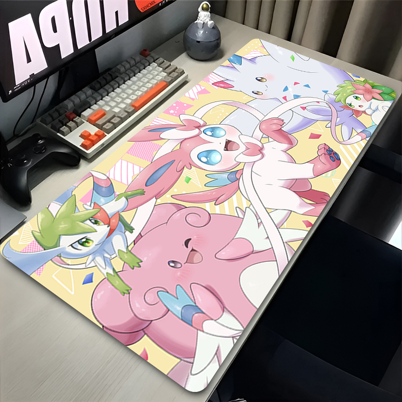 Large Pink Cute Mousepad XXL G - 3D Printing Keyboard ulasan dan harga