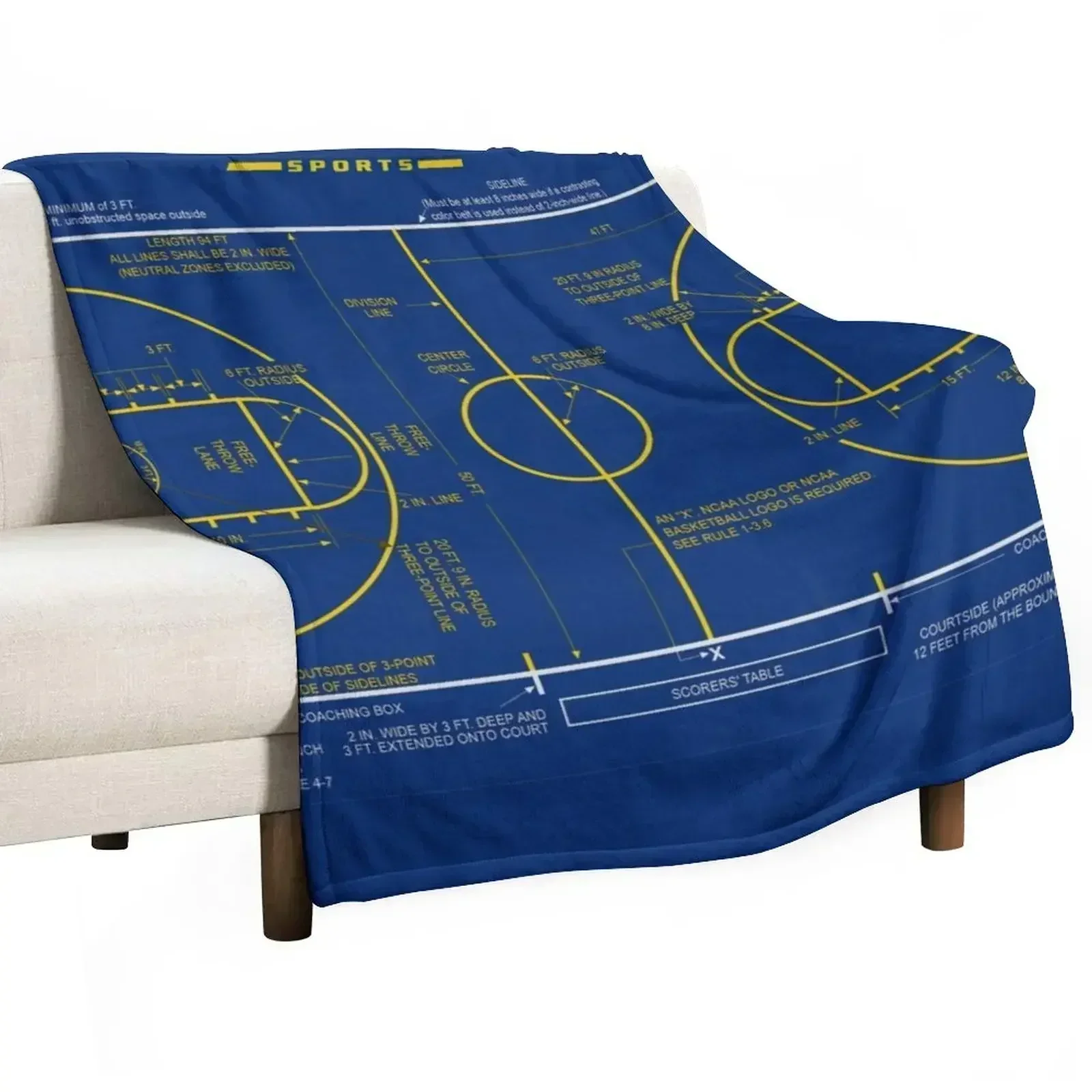 College Basketball Court Diagr - 3D Printing Diagram ulasan dan harga