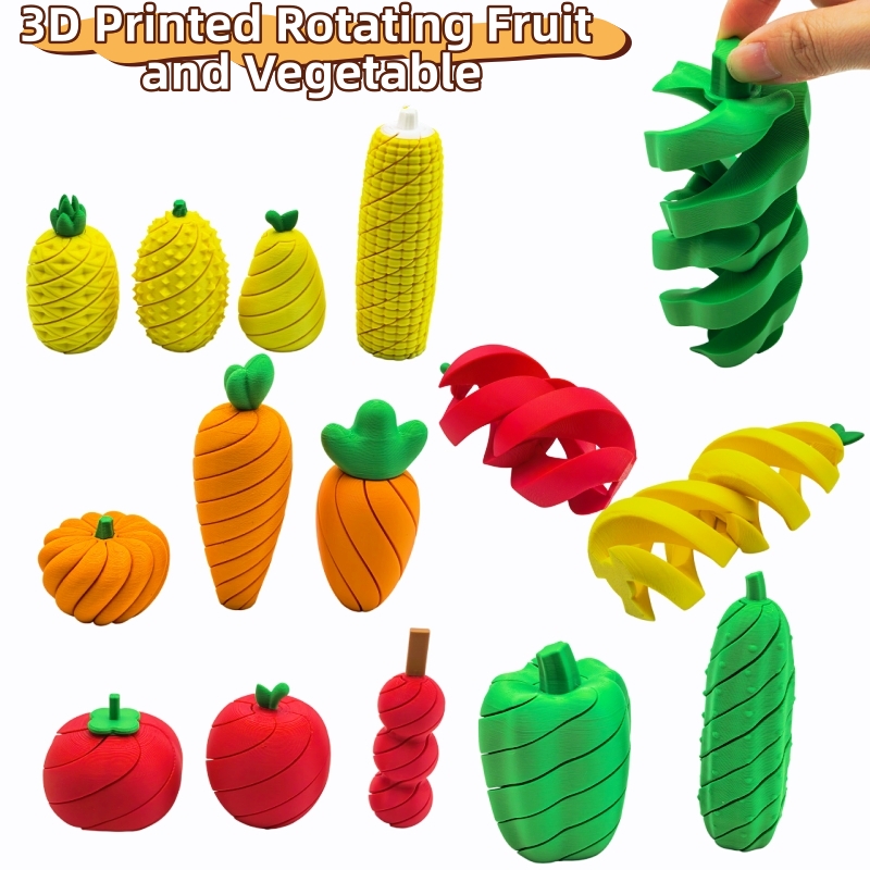 3D Printed Fruit and Vegetable - 3D Printing Household Items ulasan dan harga