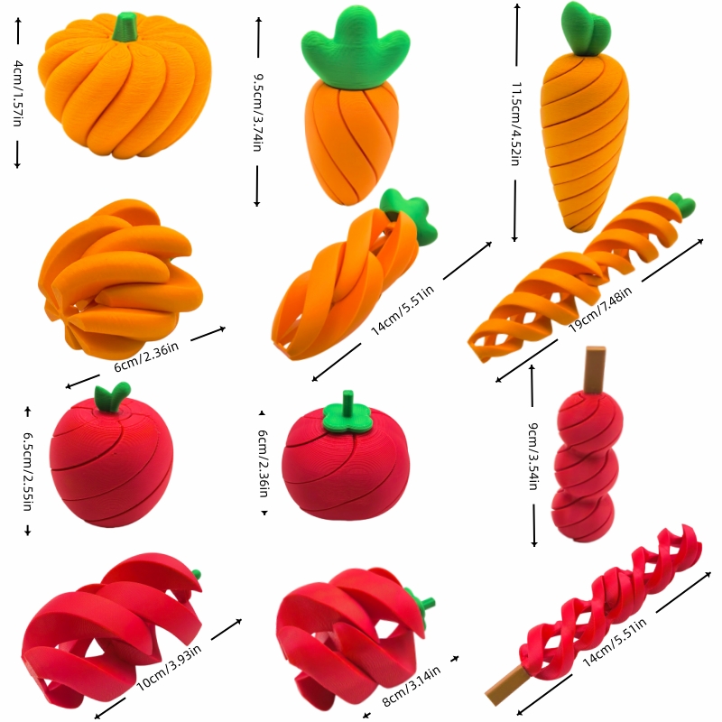 3D Printed Fruit and Vegetable - 3D Printing Household Items ulasan dan harga