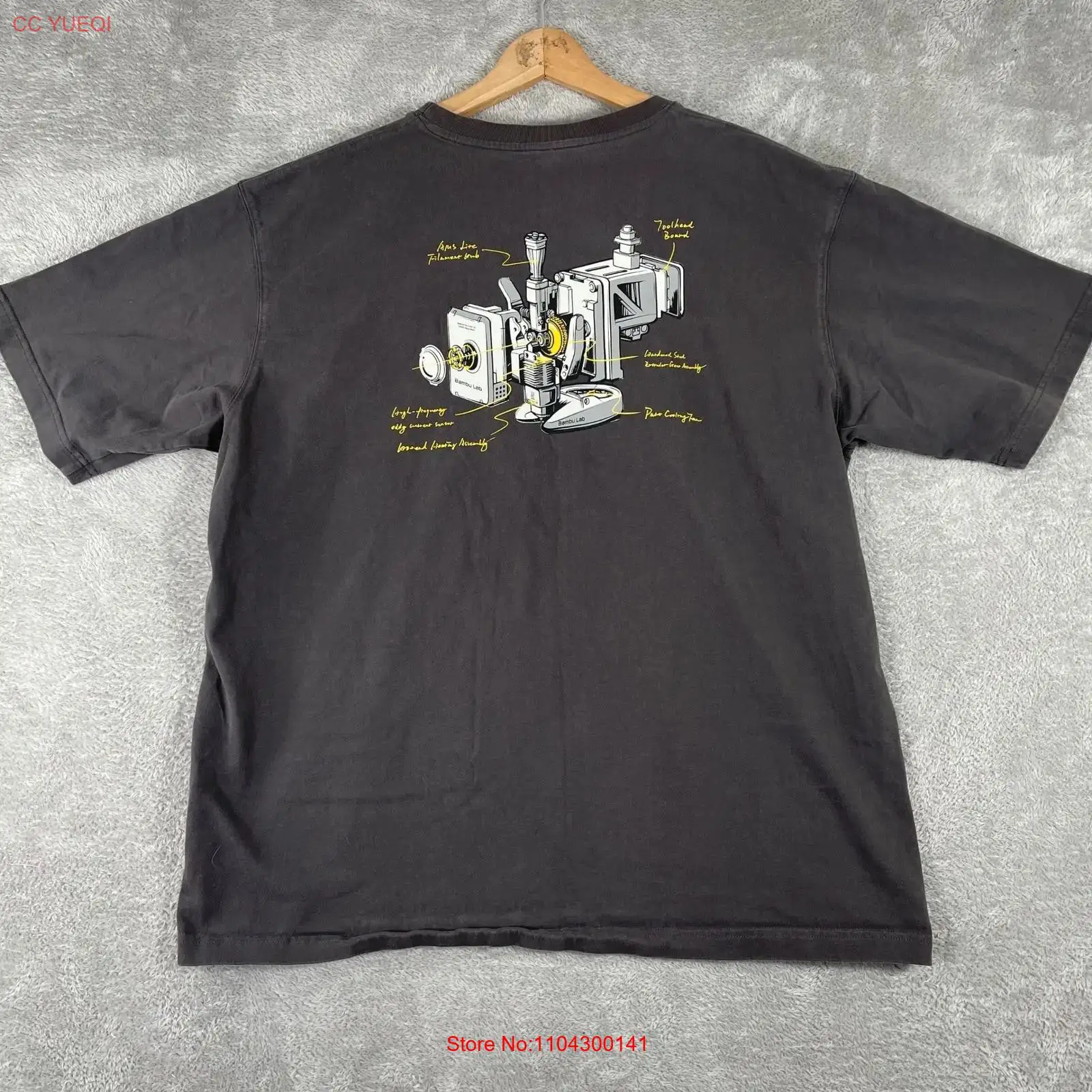 Bambu Lab 3D Printer T Shirt M - 3D Printing Diagram ulasan dan harga